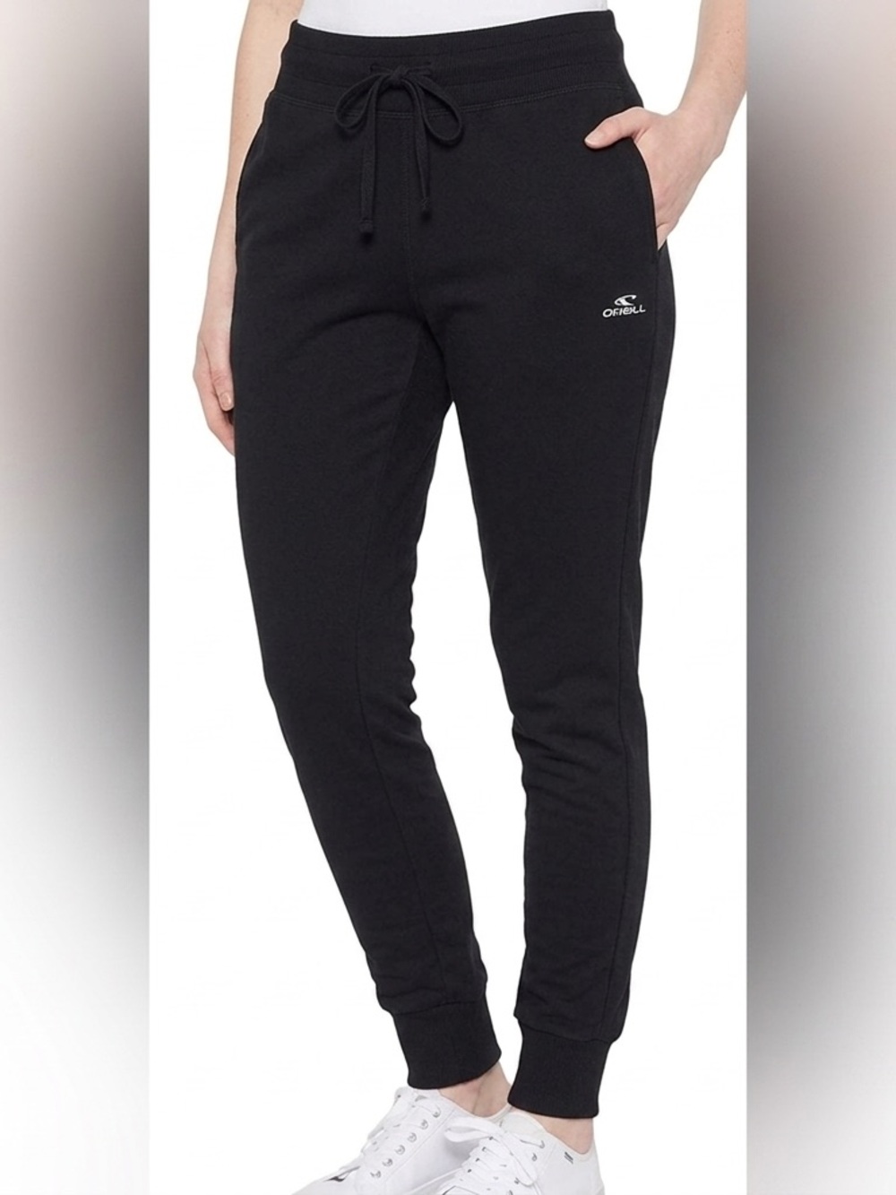 NWOT O'Neill Women's Black Track Joggers Lounge Pants Small